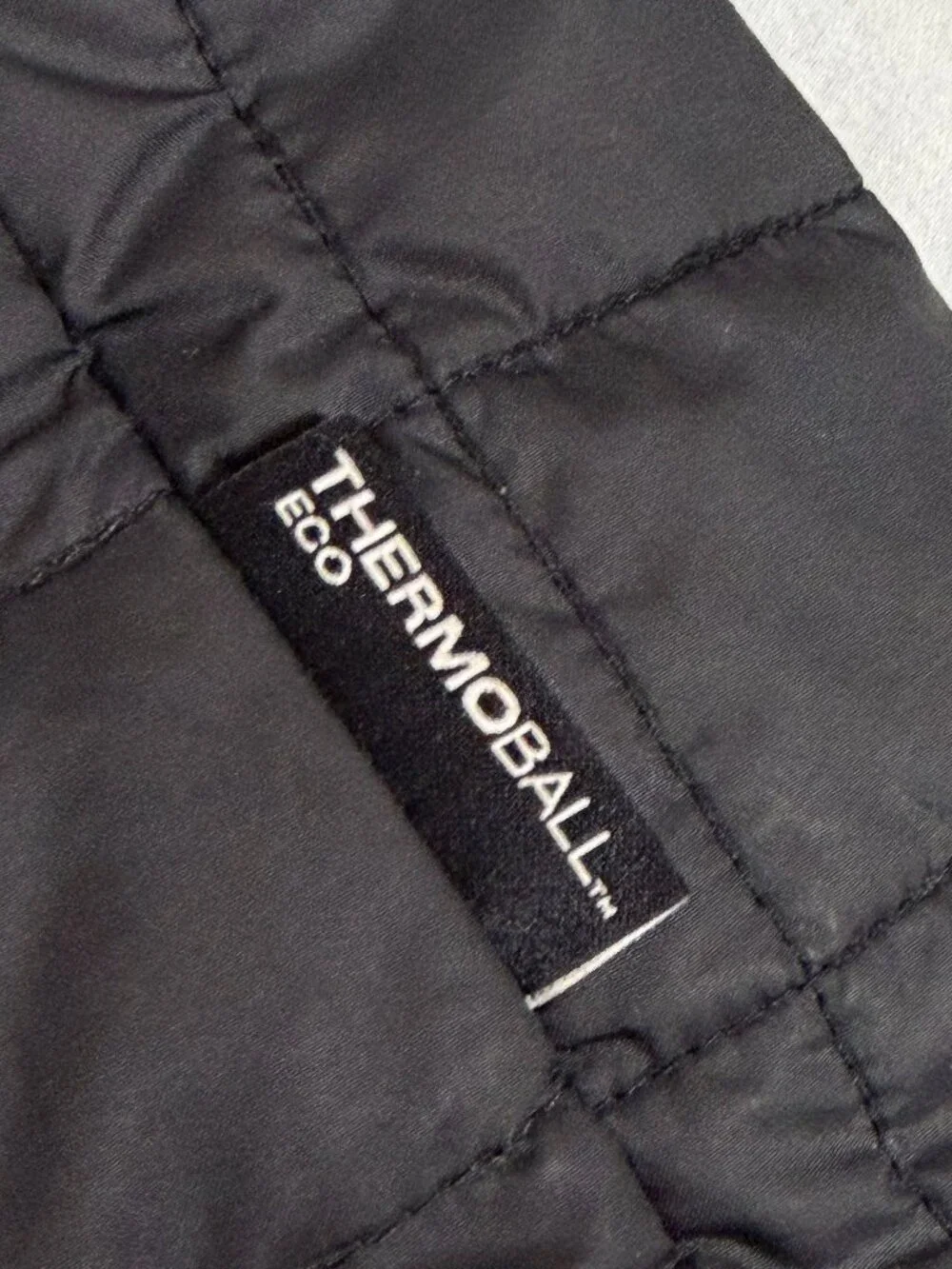The North Face ThermoBall Eco Men’s Black Insulated Jacket M